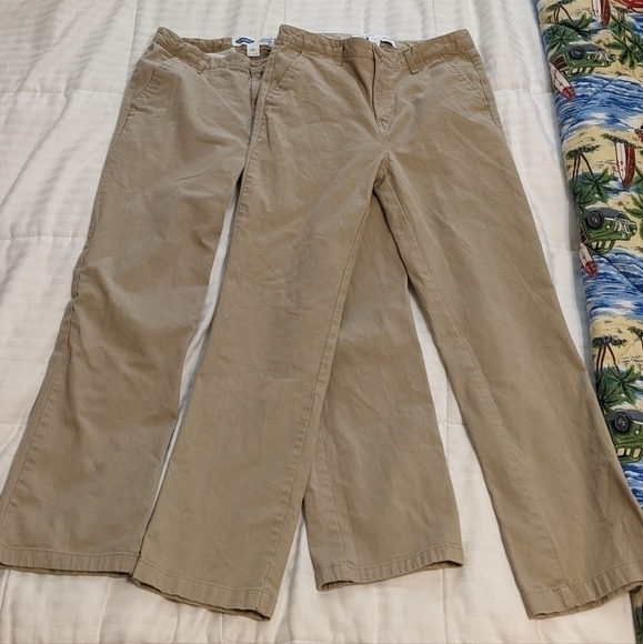 old Navy flat front straight leg pants size 12 - Picture 5 of 5